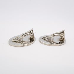 Hermes Earrings Serie Metal Silver Ladies