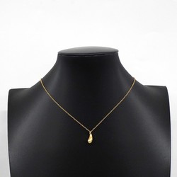 Tiffany Necklace Teardrop K18YG Yellow Gold Ladies