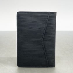 Louis Vuitton Business Card Holder/Card Case Epi Organizer de Poche M60642 Noir Men's