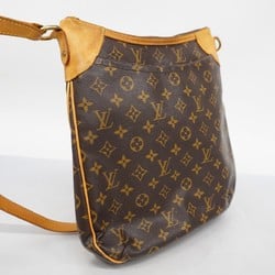 Louis Vuitton Shoulder Bag Monogram Odeon MM M56389 Brown Women's