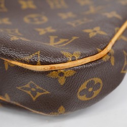 Louis Vuitton Shoulder Bag Monogram Odeon MM M56389 Brown Women's