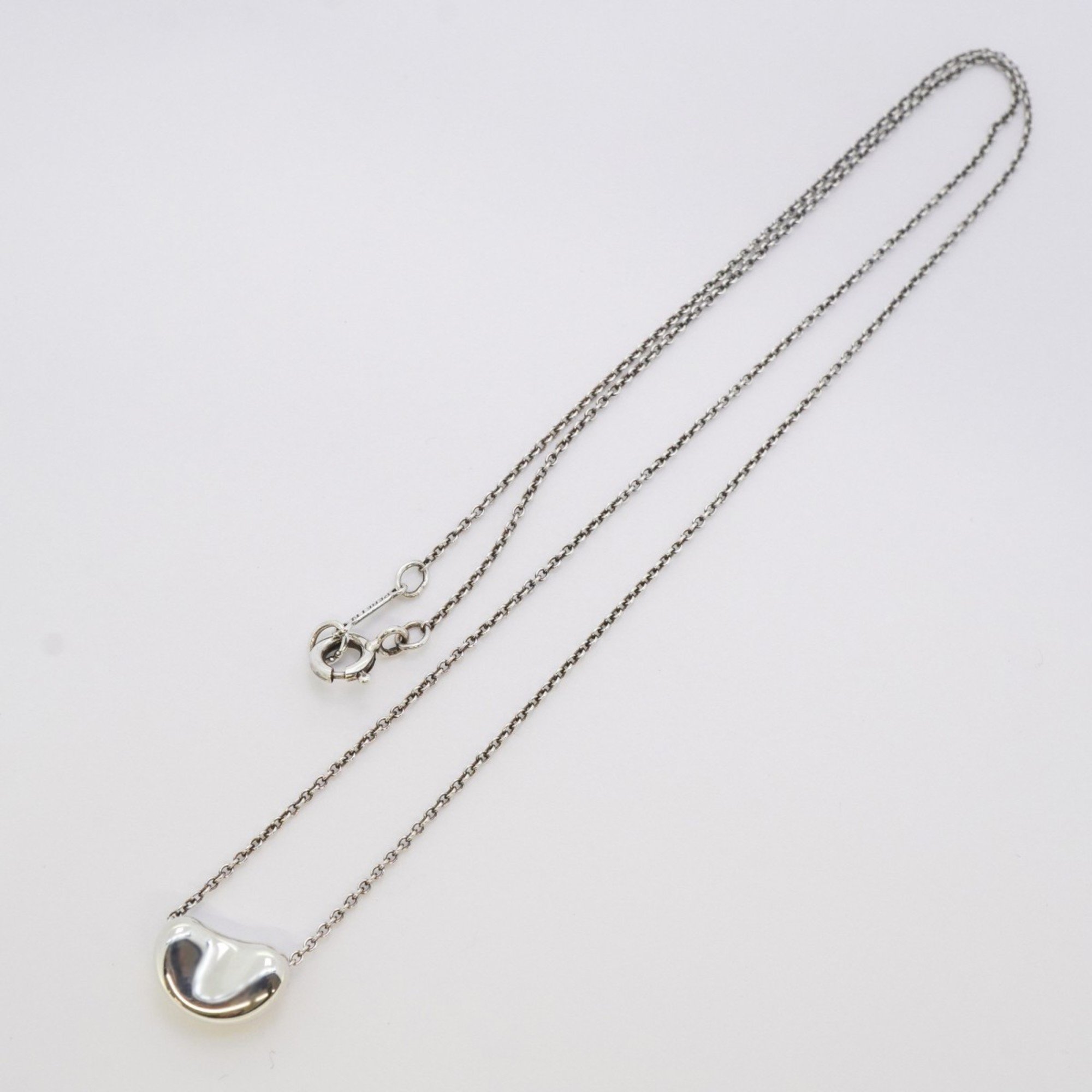 Tiffany Necklace Bean Silver 925 Ladies