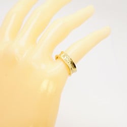 Tiffany Ring Narrow K18YG Yellow Gold Size 10 Ladies