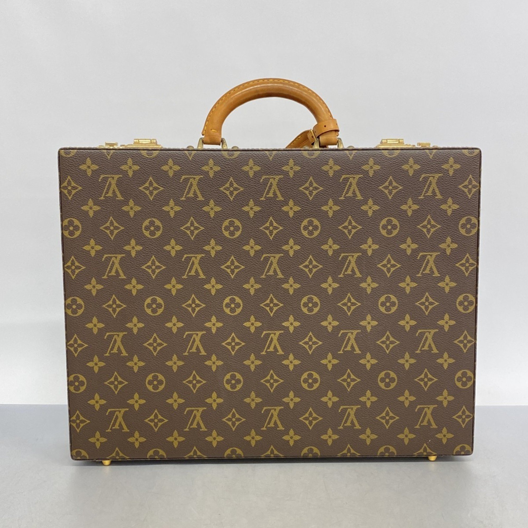 Louis Vuitton Attache Case Monogram Crusher M53124 Brown Men's Women's