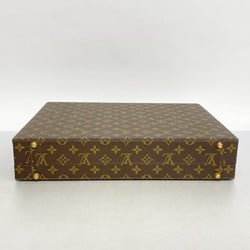 Louis Vuitton Attache Case Monogram Crusher M53124 Brown Men's Women's