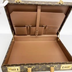 Louis Vuitton Attache Case Monogram Crusher M53124 Brown Men's Women's