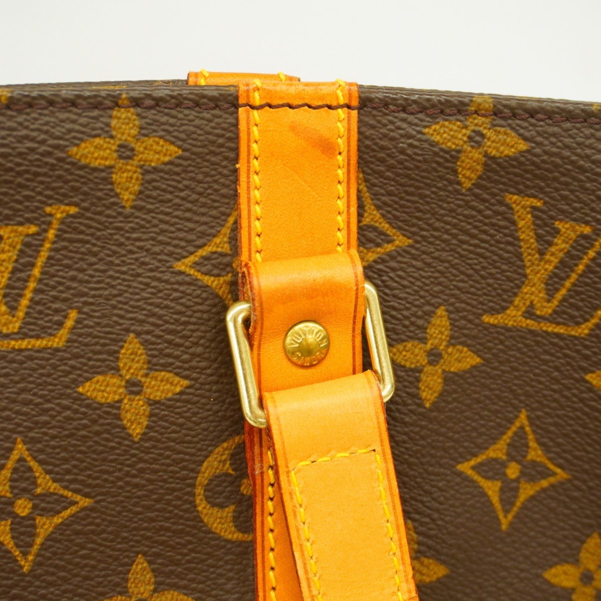 Louis Vuitton Shoulder Bag Monogram Sac M51108 Brown Ladies