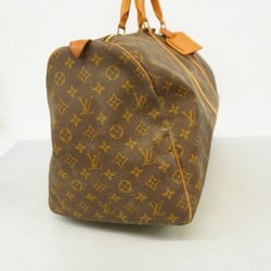 Louis Vuitton Boston Bag Monogram Keepall 55 M41424 Brown Men's Women's