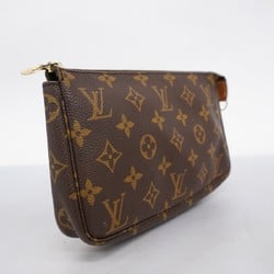 Louis Vuitton Pouch Monogram Pochette Accessoires M51980 Brown Women's