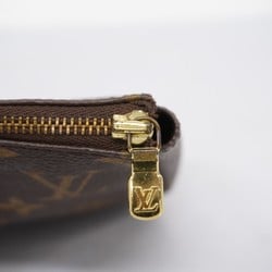 Louis Vuitton Pouch Monogram Pochette Accessoires M51980 Brown Women's