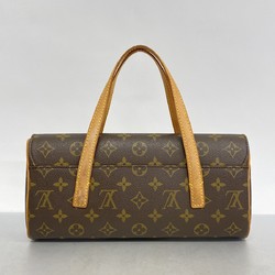 Louis Vuitton Handbag Monogram Sonatine M51902 Brown Ladies