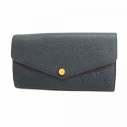 Louis Vuitton Long Wallet Monogram Empreinte Portefeuille Sarah M62125 Marine Rouge Ladies