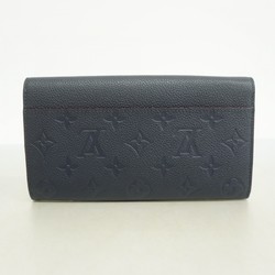 Louis Vuitton Long Wallet Monogram Empreinte Portefeuille Sarah M62125 Marine Rouge Ladies