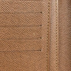 Louis Vuitton Long Wallet Monogram Zippy Compact M40499 Brown Men's Women's