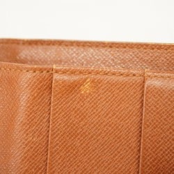 Louis Vuitton Wallet Monogram Compact Zip M61667 Brown Men's Women's