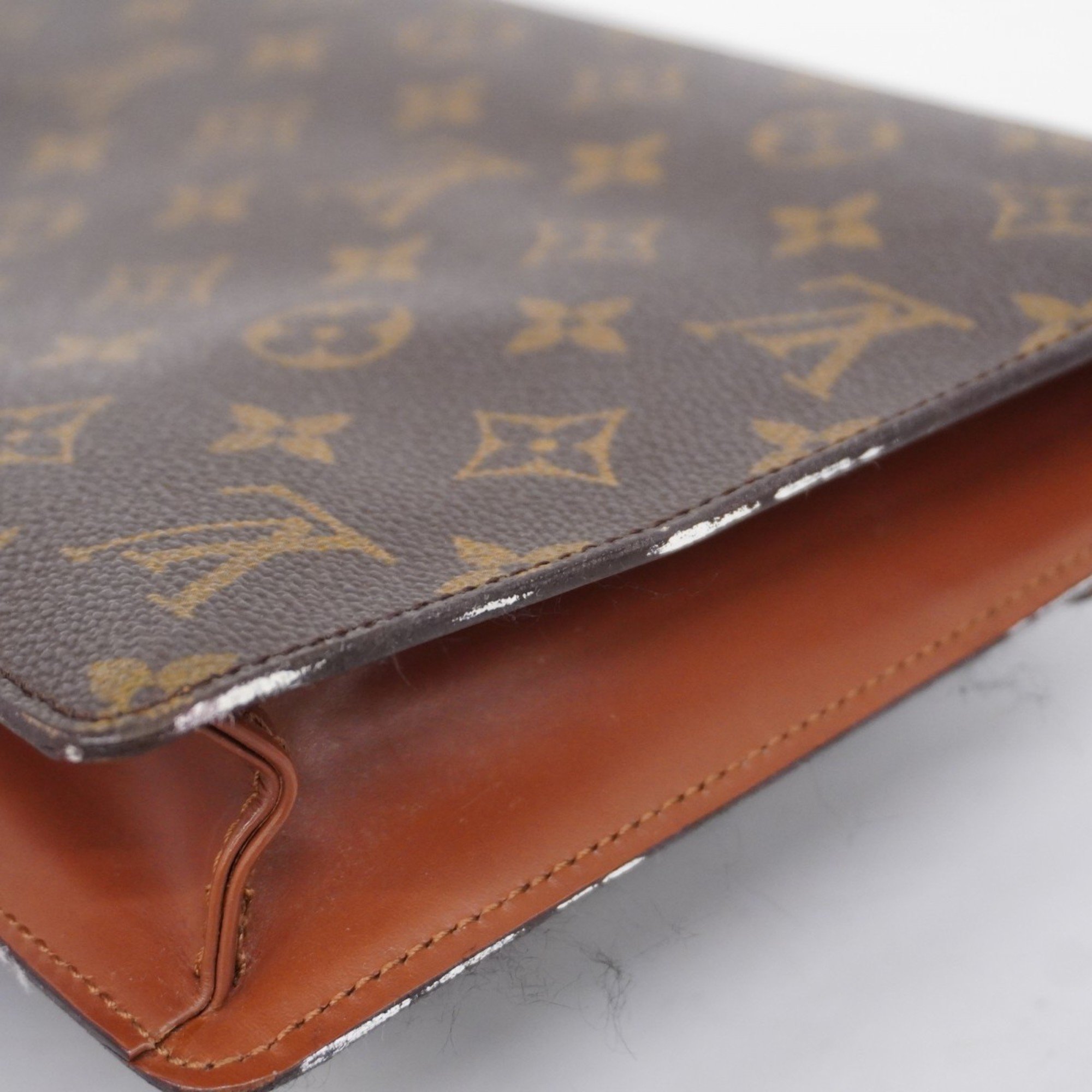 Louis Vuitton Clutch Bag Monogram Ranelagh M51782 Brown Women's