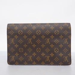 Louis Vuitton Clutch Bag Monogram Ranelagh M51782 Brown Women's