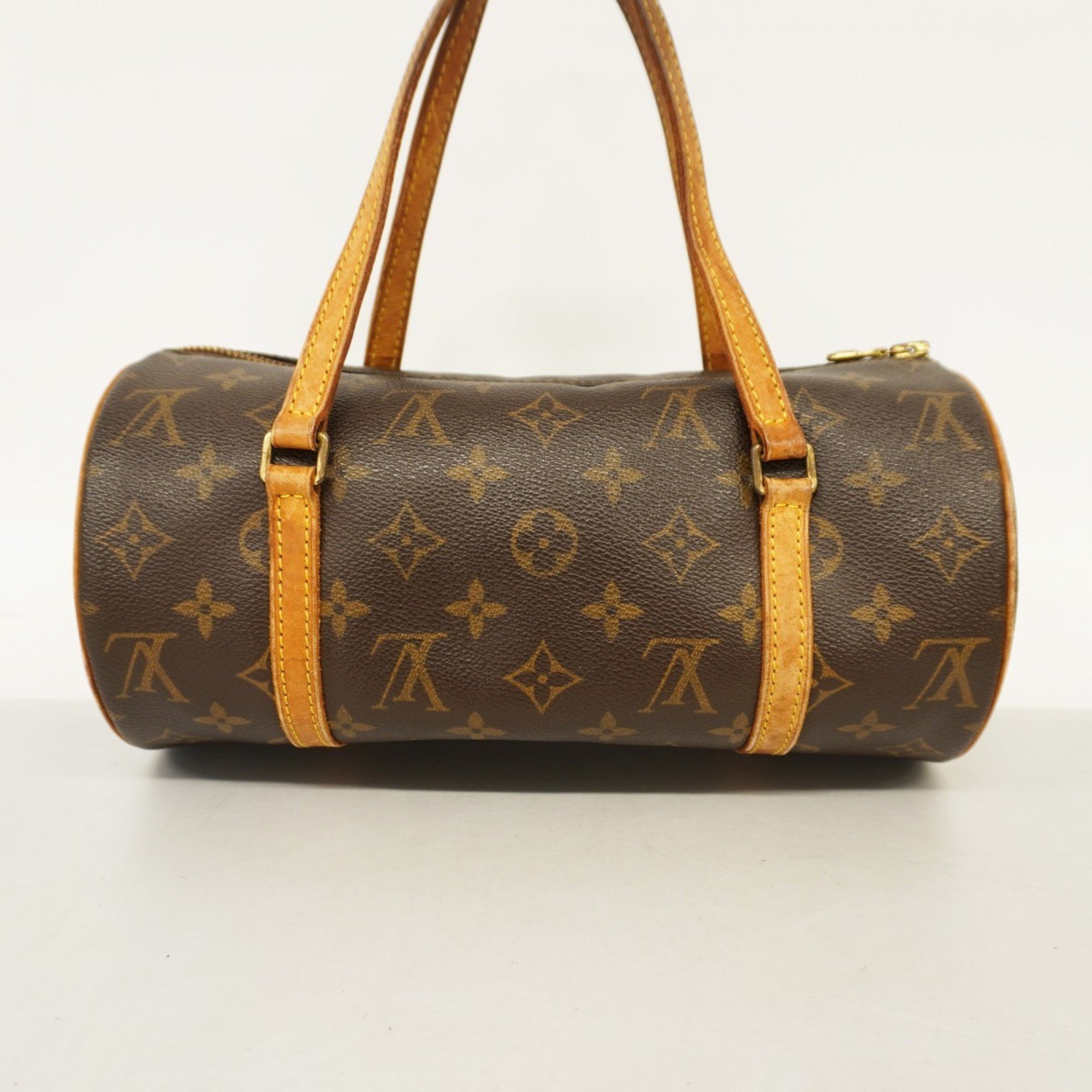 Louis Vuitton handbag Monogram Papillon 26 M51386 Brown Ladies