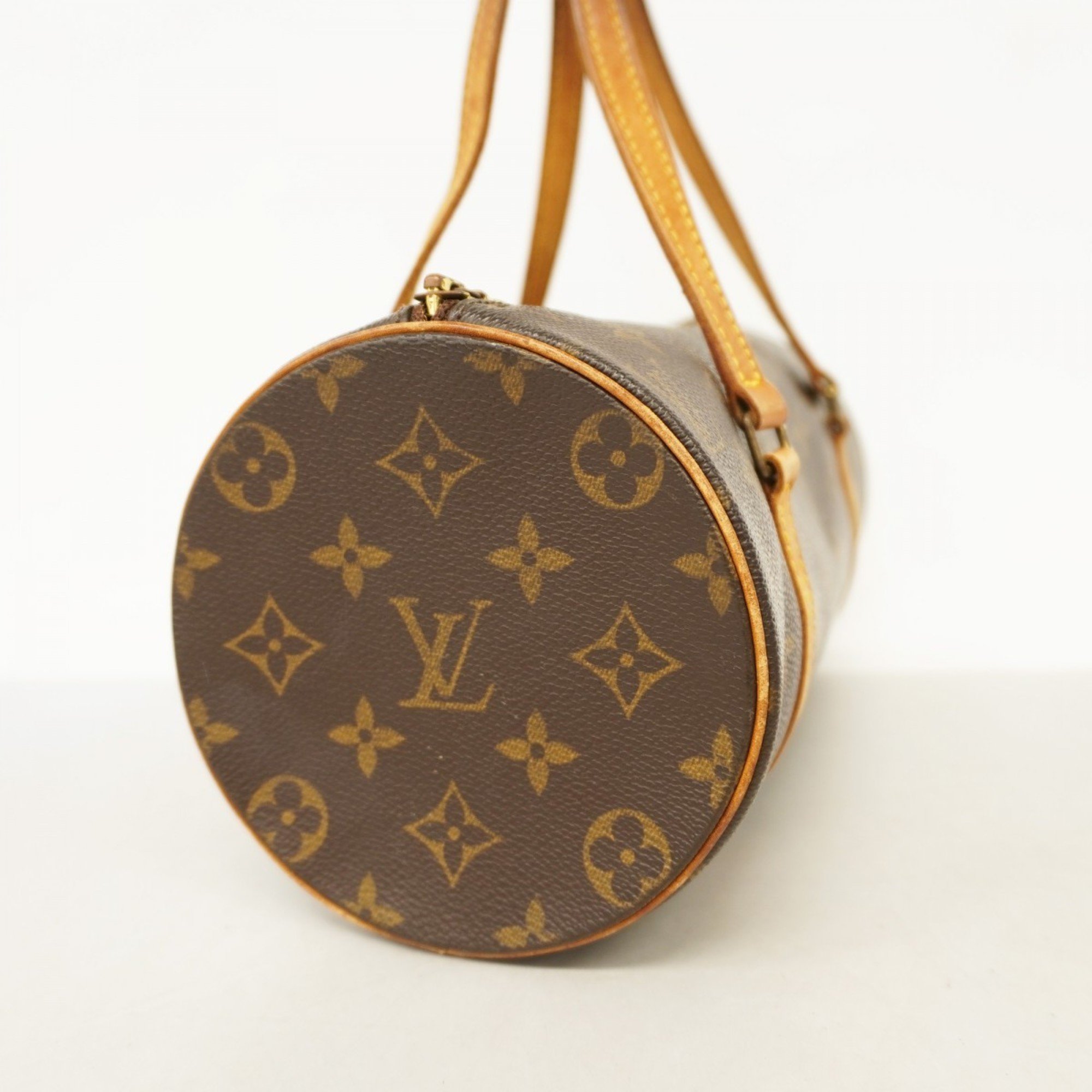 Louis Vuitton handbag Monogram Papillon 26 M51386 Brown Ladies