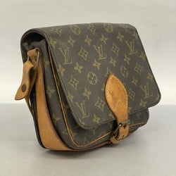 Louis Vuitton Shoulder Bag Monogram Cartesier MM M51253 Brown Women's