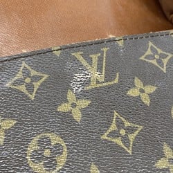 Louis Vuitton Shoulder Bag Monogram Cartesier MM M51253 Brown Women's