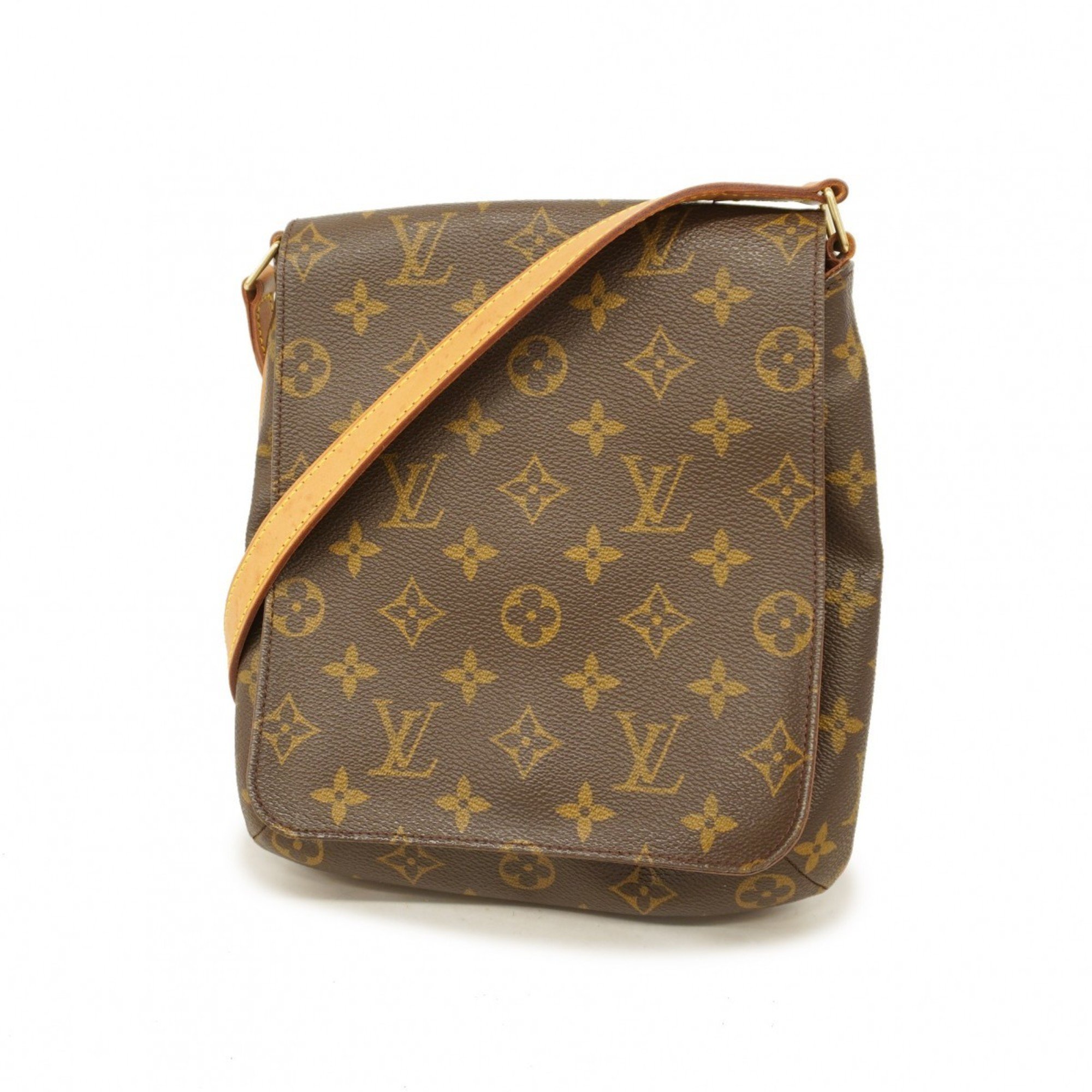 Louis Vuitton Shoulder Bag Monogram Musette Salsa Short Strap M51258 Brown Women's