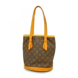 Louis Vuitton Tote Bag Monogram Bucket PM M42238 Brown Women's