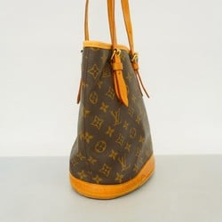 Louis Vuitton Tote Bag Monogram Bucket PM M42238 Brown Women's