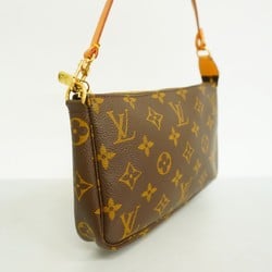 Louis Vuitton Pouch Monogram Pochette Accessoires M51980 Brown Women's