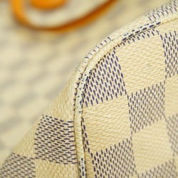 Louis Vuitton Tote Bag Damier Azur Neverfull MM N51107 White Women's