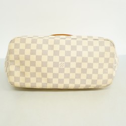 Louis Vuitton Tote Bag Damier Azur Neverfull MM N51107 White Women's