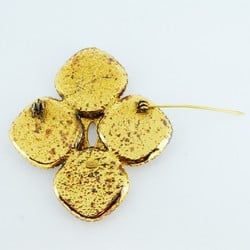 Chanel Brooch Coco Mark GP Plated Gold Ladies