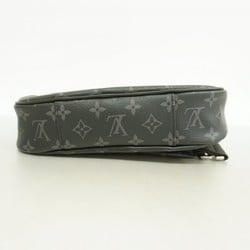 Louis Vuitton Shoulder Bag Monogram Eclipse Bumbag M42906 Black Men's