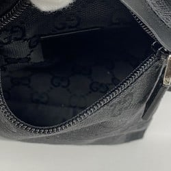 Gucci Waist Bag GG Canvas 28566 Black Men Women