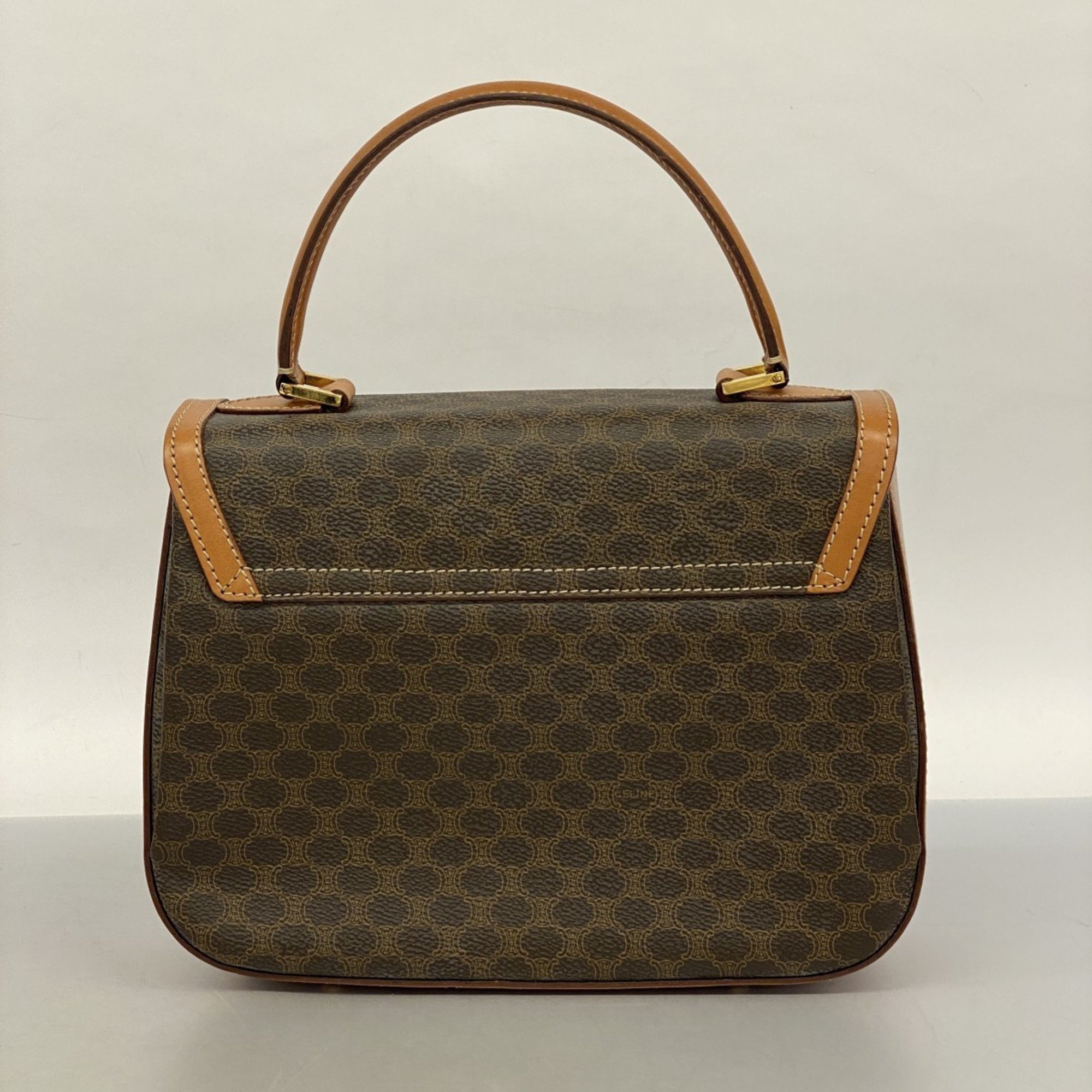 Celine handbag macadam brown ladies