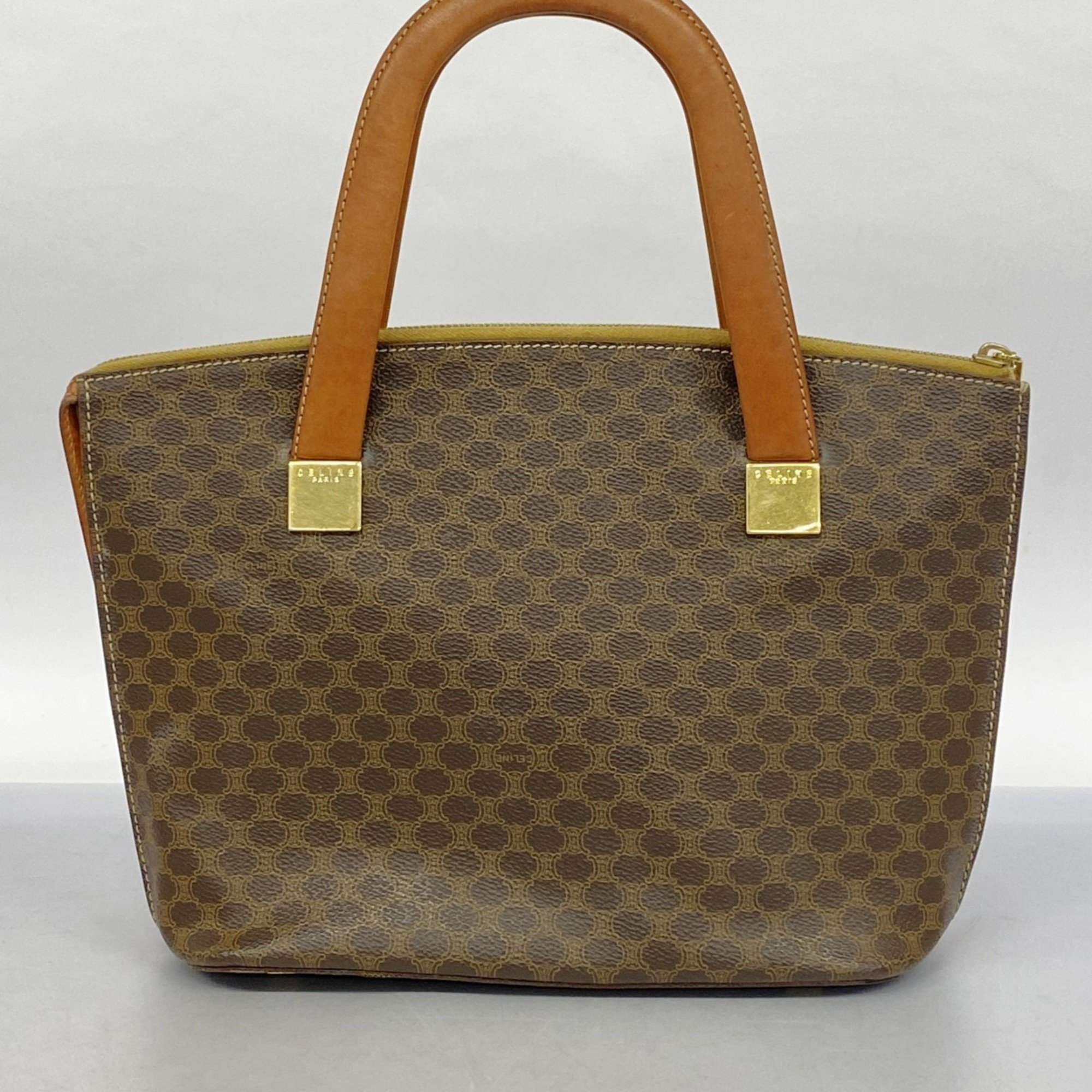 Celine handbag macadam brown ladies