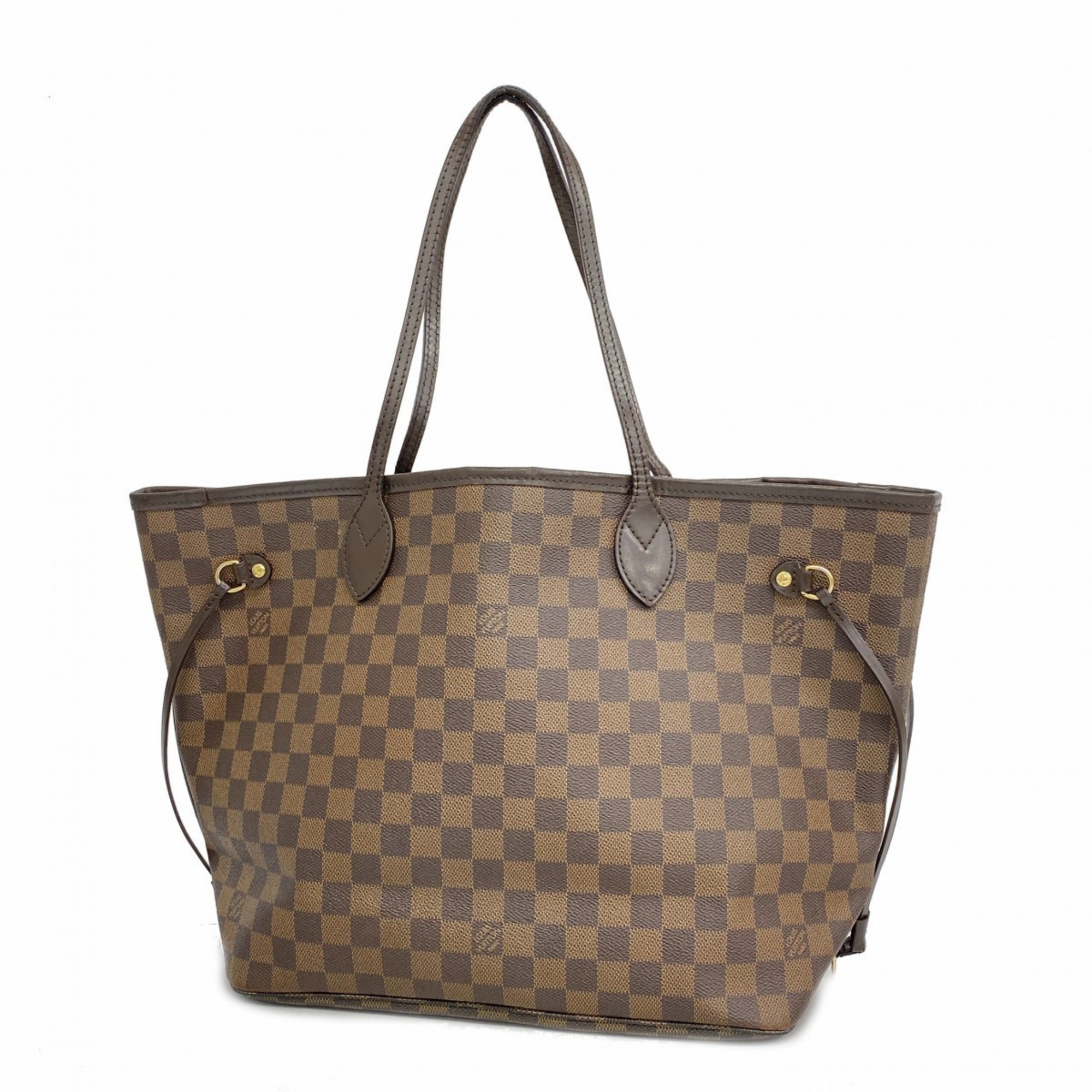 Louis Vuitton Tote Bag Damier Neverfull MM N51105 Ebene Women's