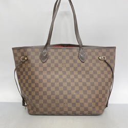 Louis Vuitton Tote Bag Damier Neverfull MM N51105 Ebene Women's