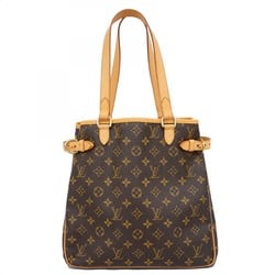 Louis Vuitton Tote Bag Monogram Batignolles Vertical M51153 Brown Women's