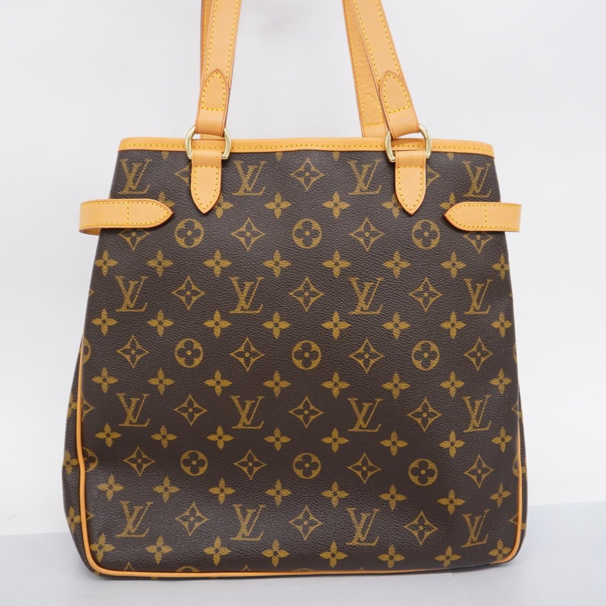 Louis Vuitton Tote Bag Monogram Batignolles Vertical M51153 Brown Women's