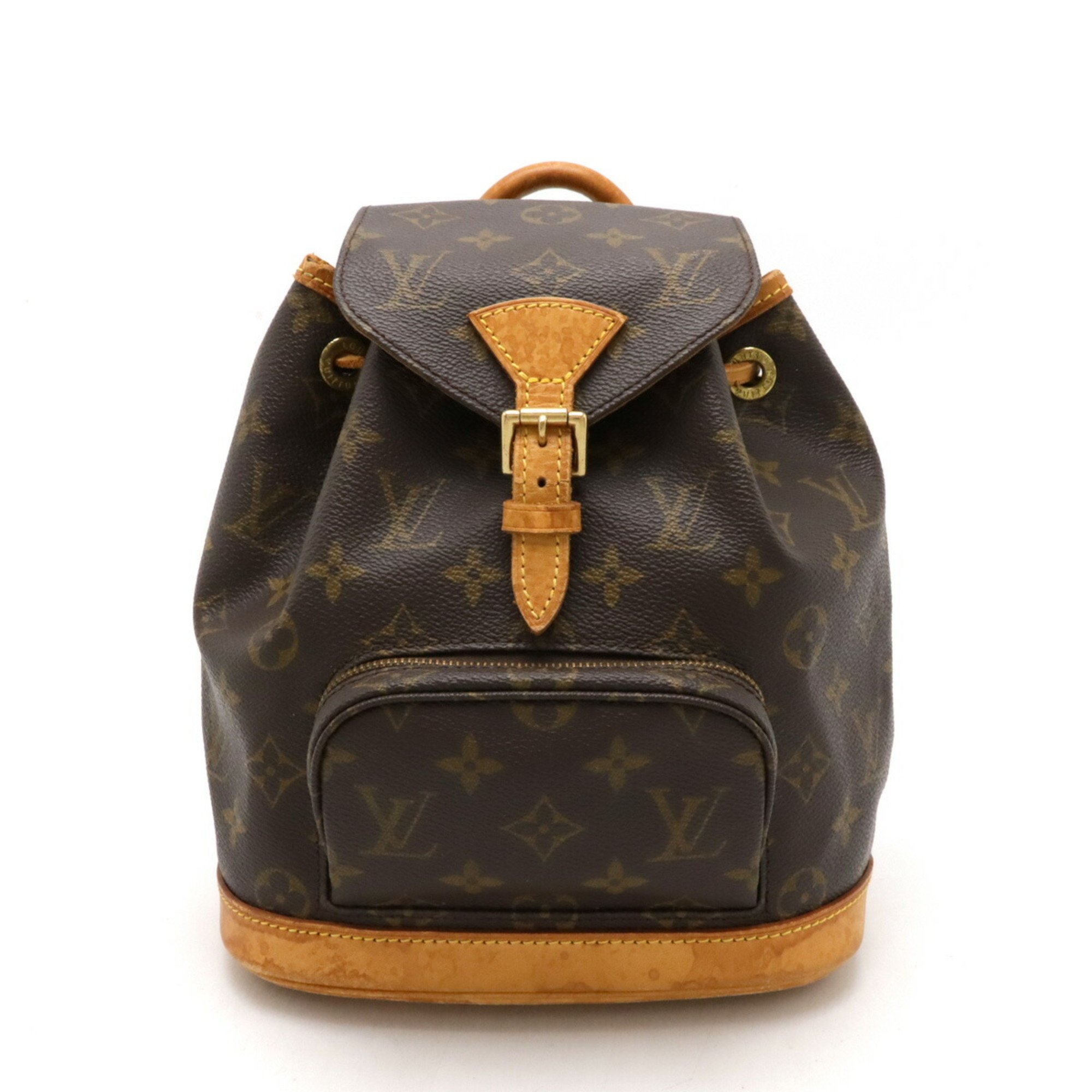 LOUIS VUITTON Louis Vuitton Monogram Montsouris Backpack Rucksack Shoulder Bag M51137