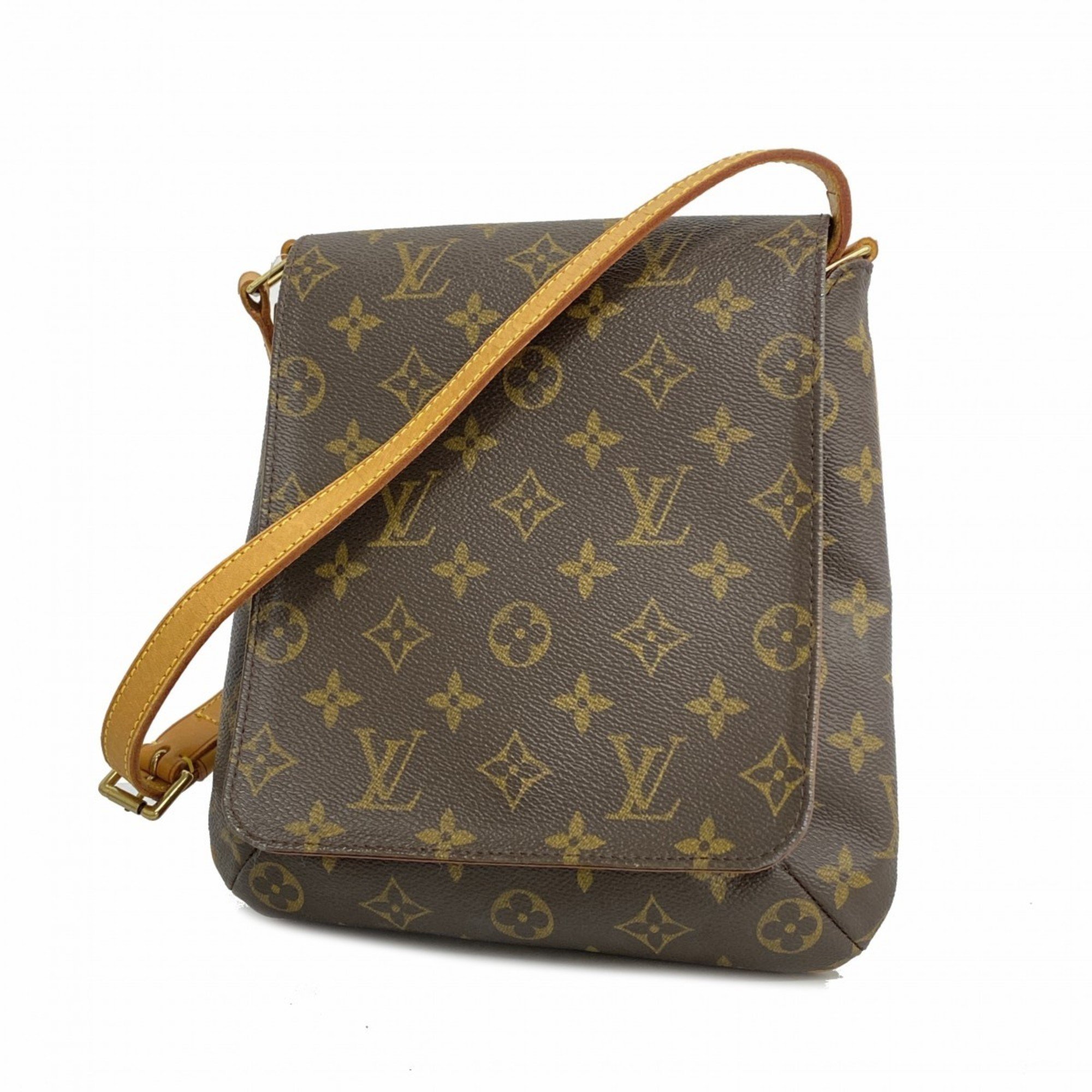 Louis Vuitton Shoulder Bag Monogram Musette Salsa Short Strap M51258 Brown Women's