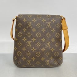 Louis Vuitton Shoulder Bag Monogram Musette Salsa Short Strap M51258 Brown Women's