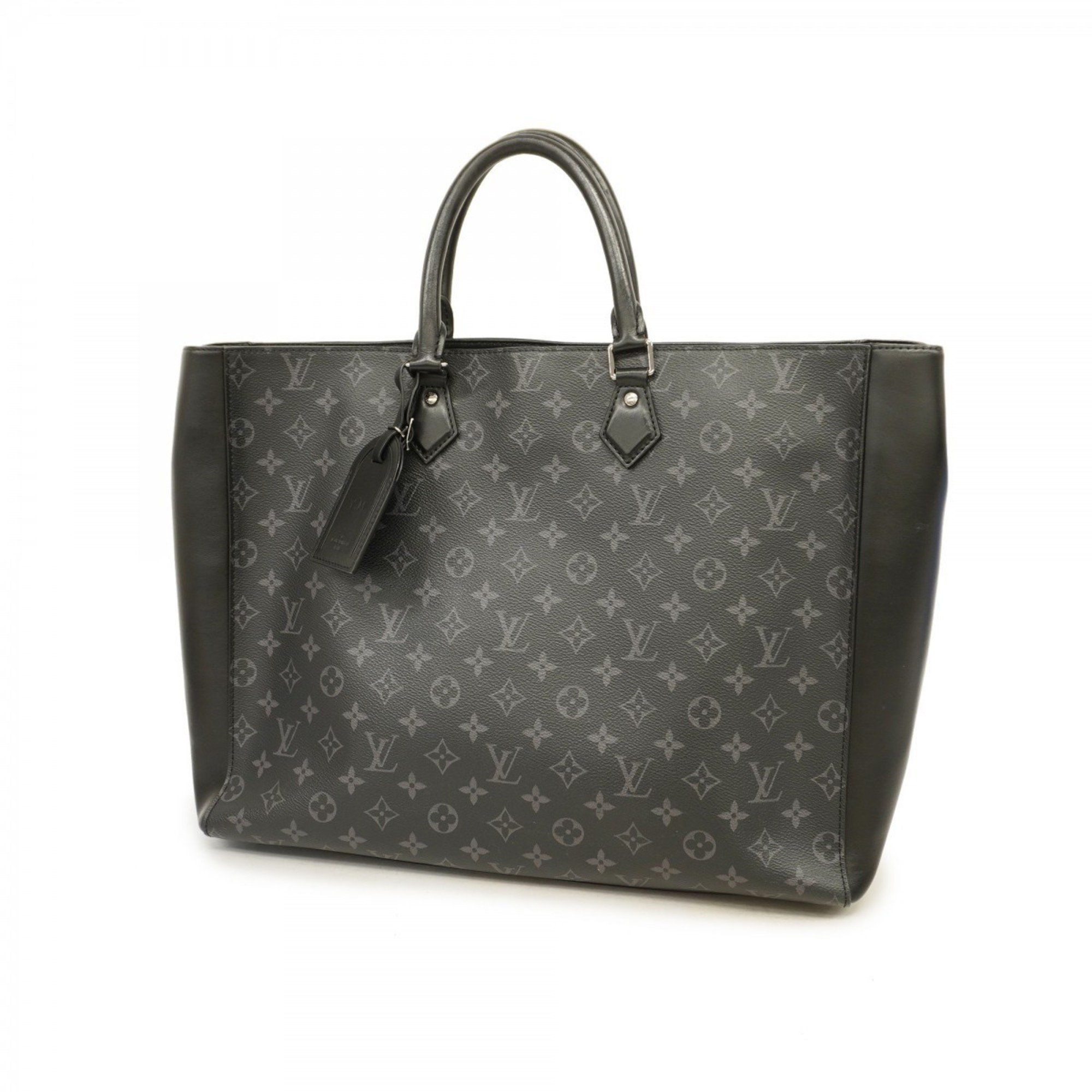 Louis Vuitton Tote Bag Monogram Eclipse Grand Sac M44733 Black Men's