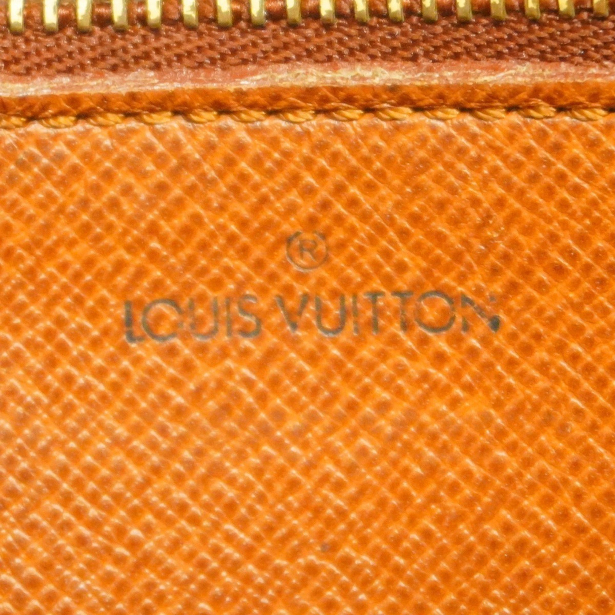 Louis Vuitton Clutch Bag Monogram Marly Dragonne GM M51825 Brown Men's