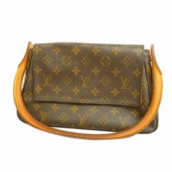 Louis Vuitton Shoulder Bag Monogram Looping M51147 Brown Ladies