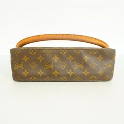 Louis Vuitton Shoulder Bag Monogram Looping M51147 Brown Ladies