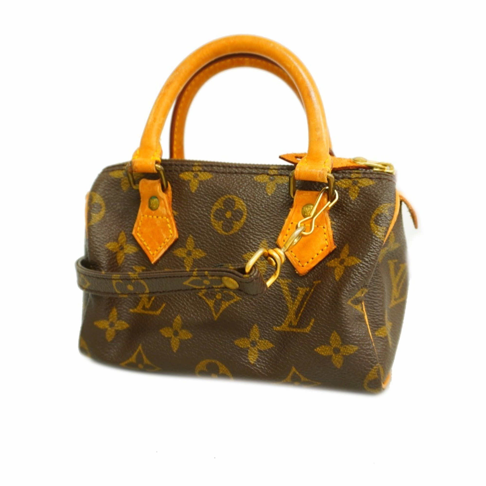 Louis Vuitton Shoulder Bag Monogram Speedy M41534 Brown Ladies