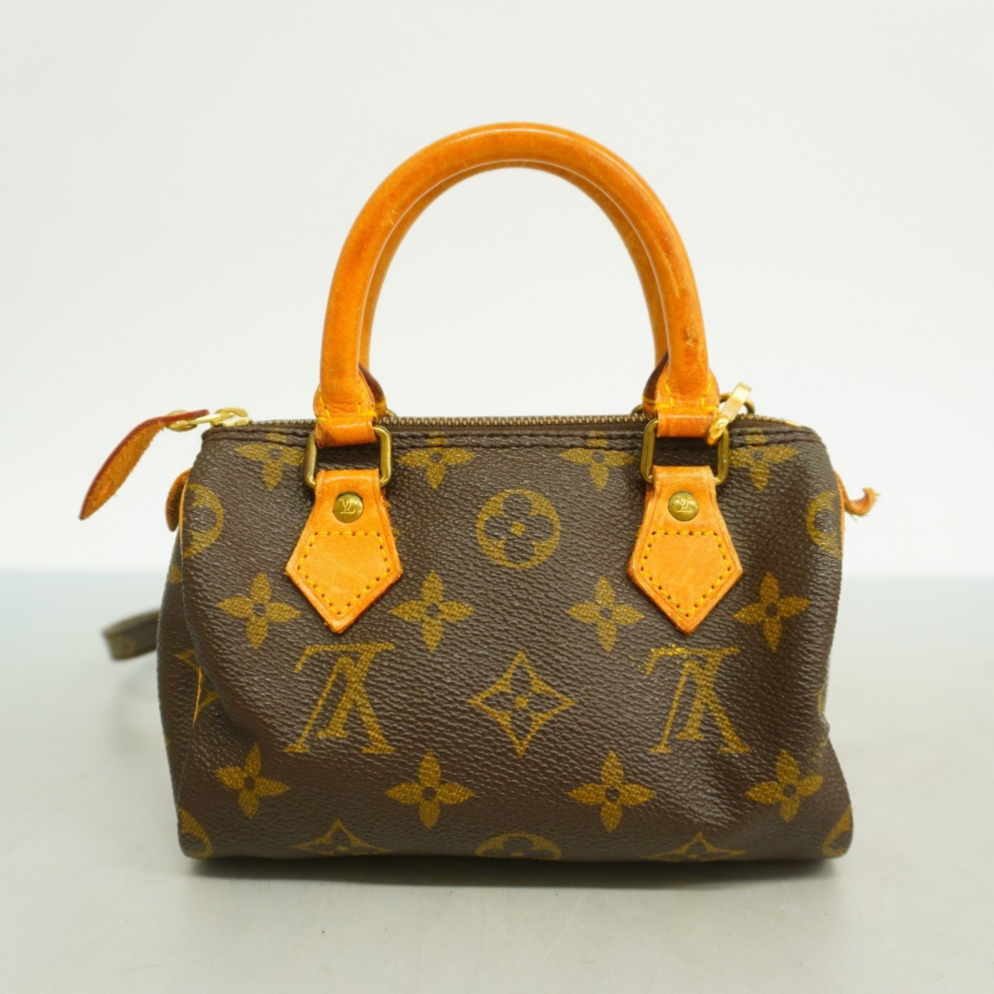 Louis Vuitton Shoulder Bag Monogram Speedy M41534 Brown Ladies