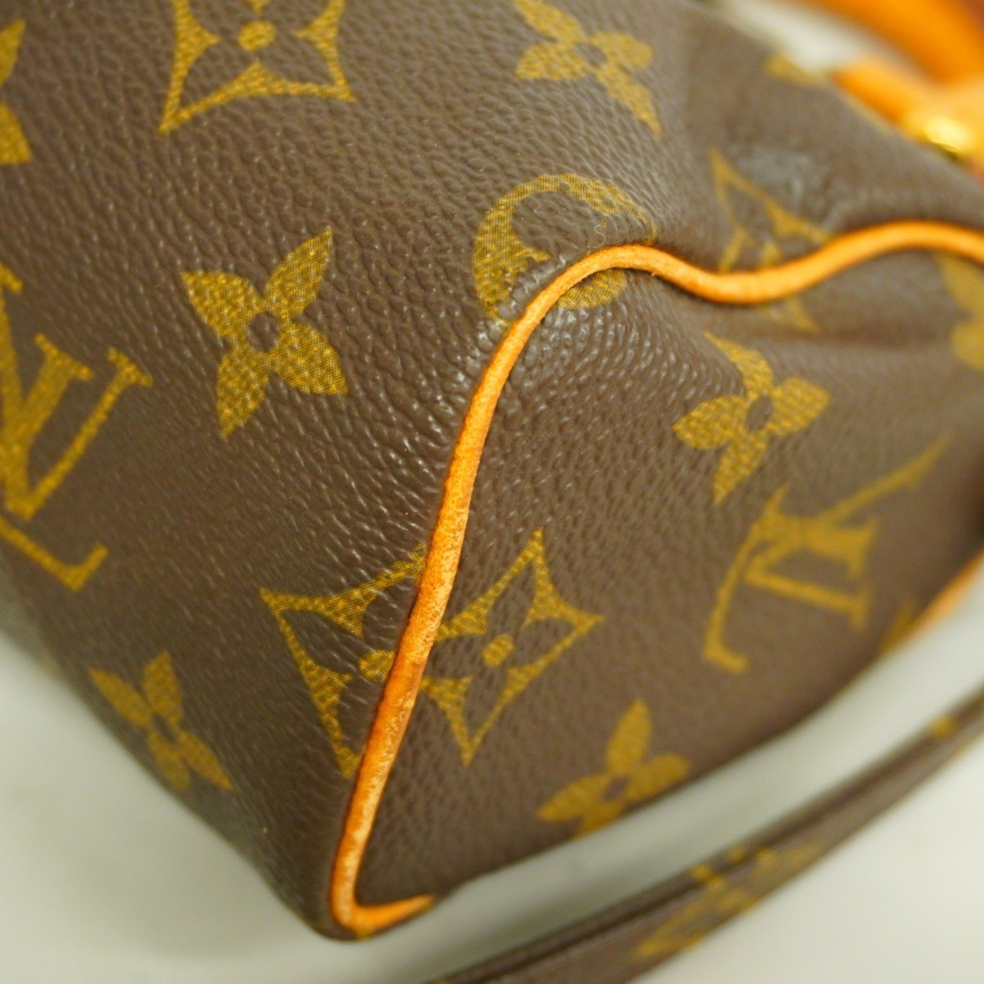 Louis Vuitton Shoulder Bag Monogram Speedy M41534 Brown Ladies